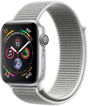 Смарт-часы Apple Watch Series 4 GPS 40mm Silver Aluminium Case with Seashell Sport Loop (MU652UA/A)