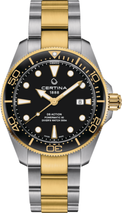 Годинник Certina DS Action Diver 43mm Powermatic 80 C032.607.22.051.00